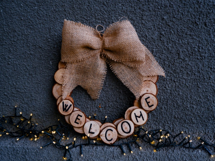 Coronita Rustica din Lemn [3]