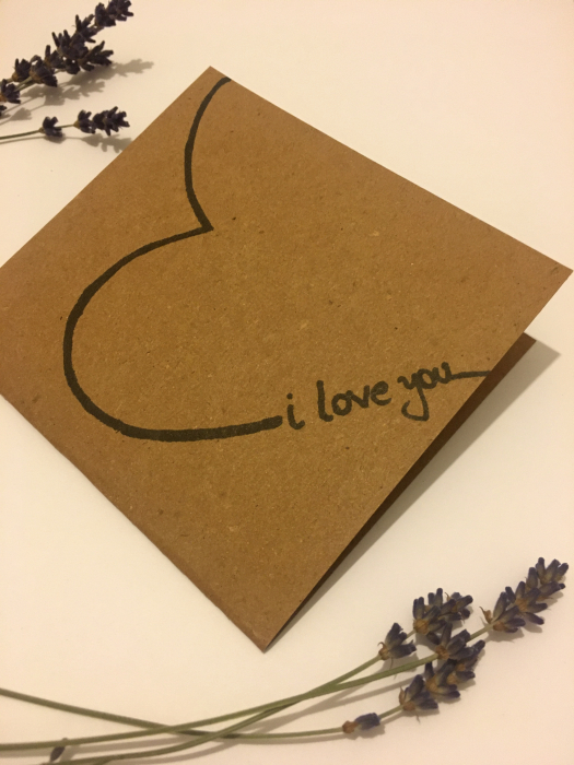 Felicitare Brown "I Love You" [2]