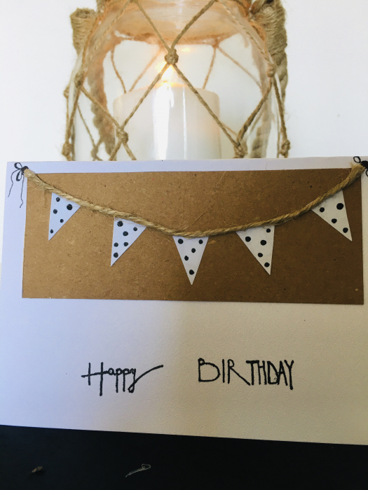 Felicitare "Happy Birthday" White [5]