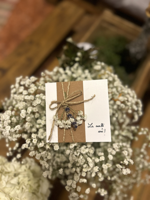 Felicitare White "La Multi Ani!" Lavanda [4]