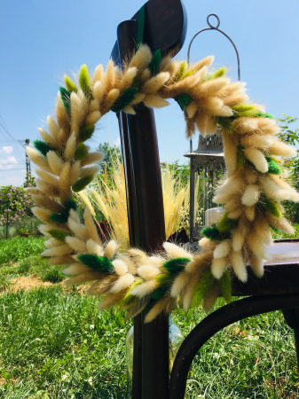 Decor usa/ perete - Coronita usa lagurus