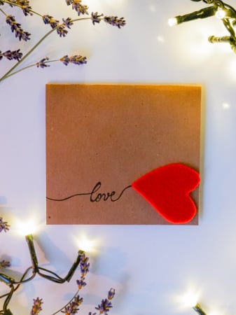 Felicitari Handmade - Felicitare Brown Love