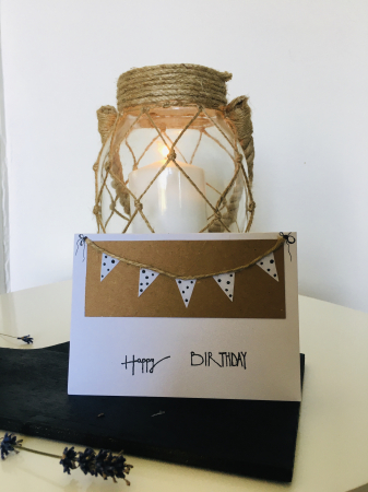 Felicitare "Happy Birthday" White [3]