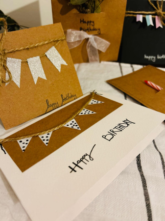 Felicitari white - Felicitare "Happy Birthday" White