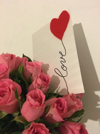 Felicitari White - Felicitare White Love