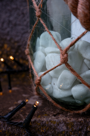 Felinar din sticla Stone [2]