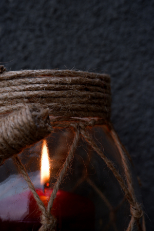 Felinar din sticla Stone [5]