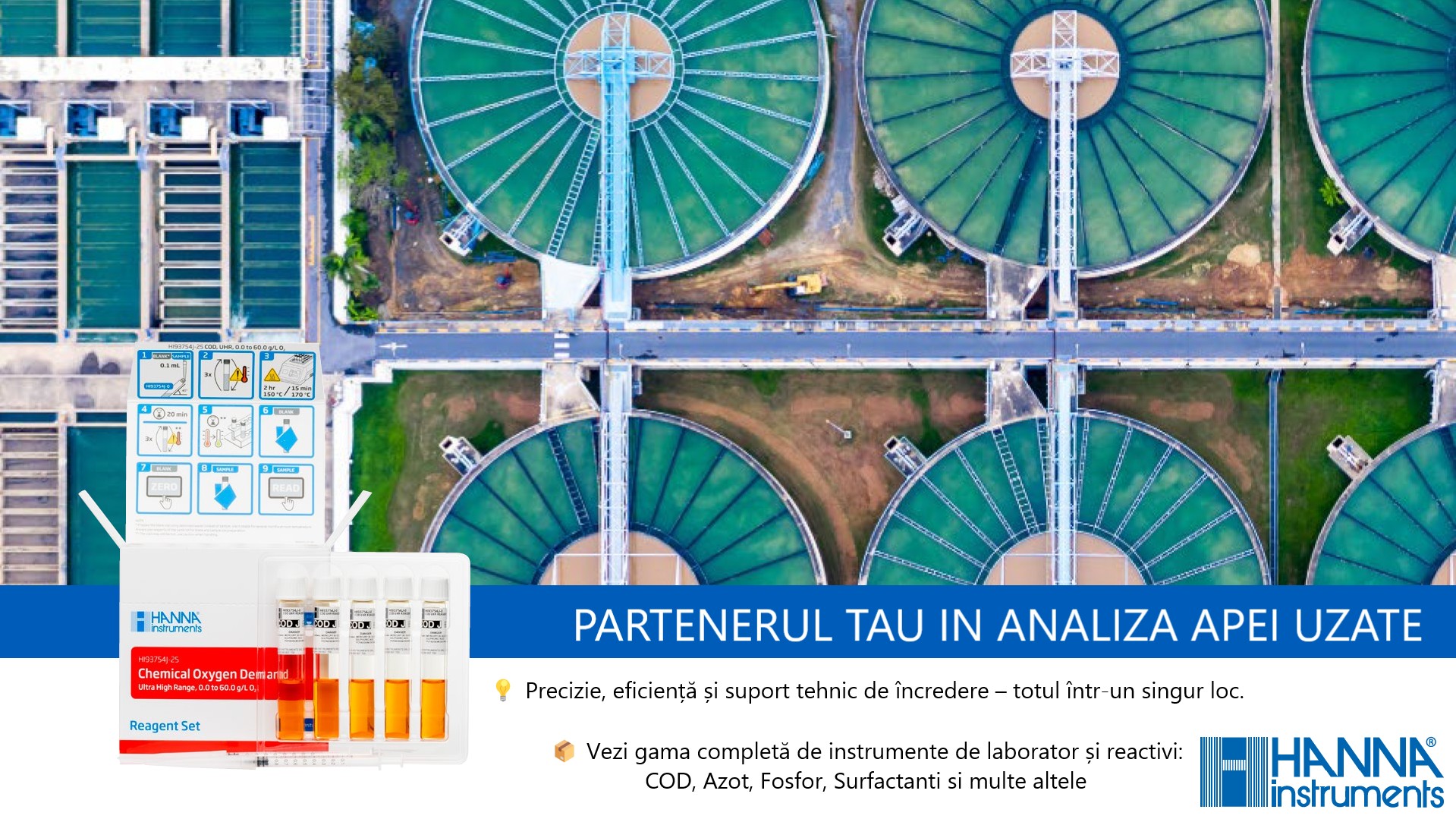 Hanna Instruments - Specialisti in analiza apei uzate