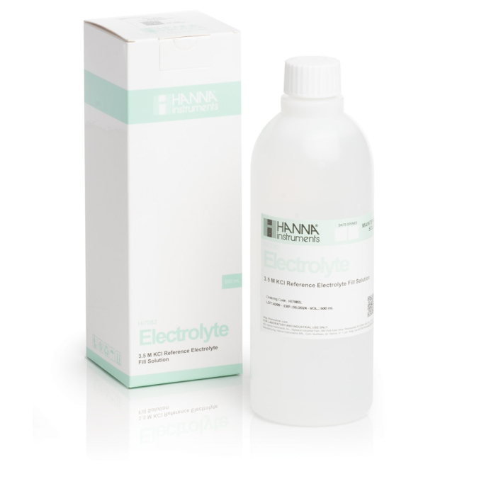 Soluție electrolit KCL 3,5M pentru electrozi cu joncțiune dublă, 460 ml [2]