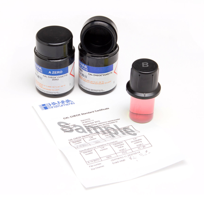 Standardele CAL Check™ pentru Brom, recomandat la hi97716 [1]