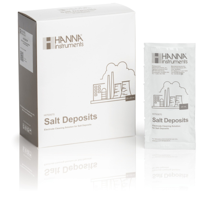Soluție de curățare pentru depozite de sare (procese industriale), (25) plicuri de 20 ml [2]