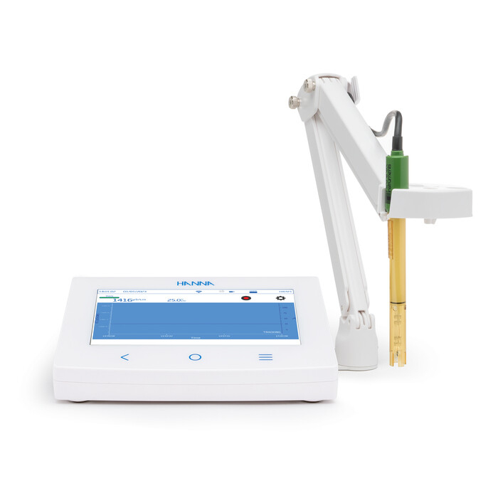 Conductometru de laborator wireless si ecran tactil de 7 inch - HI6321 [4]