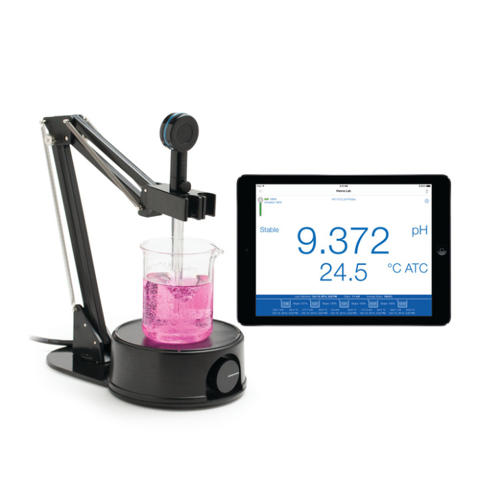 HALO Bluetooth cu vârf conic, electrod de pH reîncărcabil pentru semisolide [3]