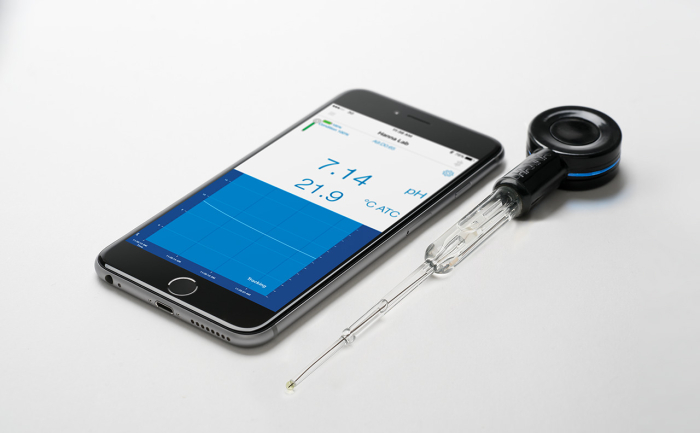 HALO - microelectrod de pH, reîncărcabil, fără temperatură, cu tehnologie Bluetooth® Smart [2]