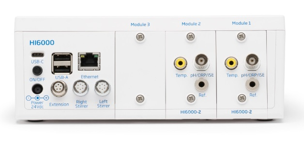 HI6222-02 Multiparametru Modular furnizat cu 2 module pH/ISE/ORP si sonde [2]