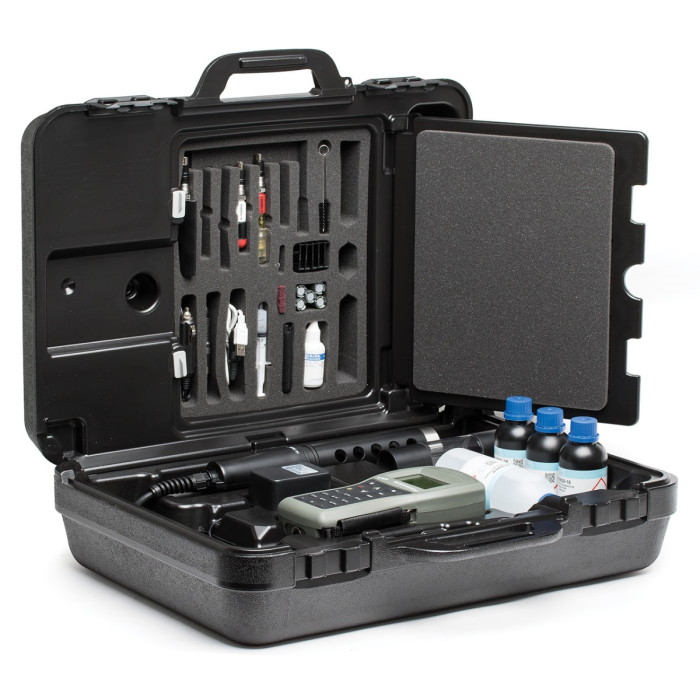 HI9829 Multiparametru pH/ISE/EC/DO/Turbidity cu opțiune GPS sau sonda cu memorare autonoma [5]