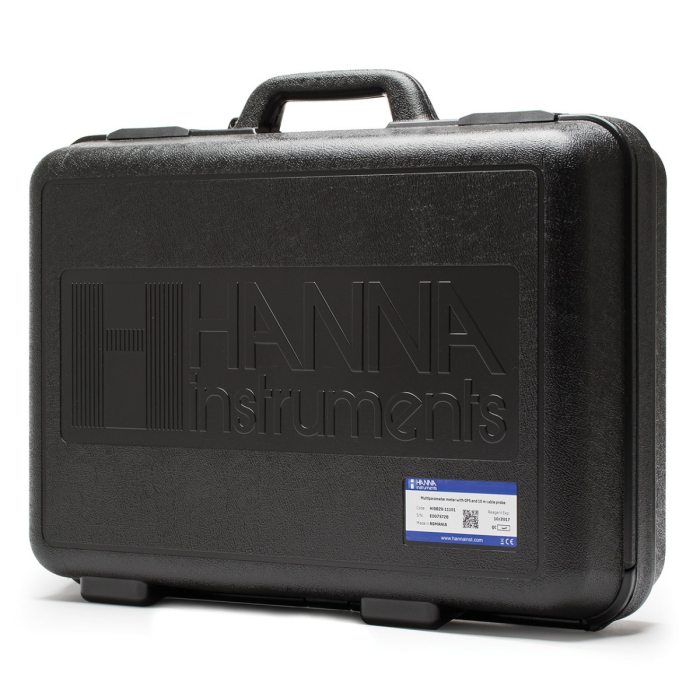 HI9829 Multiparametru pH/ISE/EC/DO/Turbidity cu opțiune GPS sau sonda cu memorare autonoma [6]