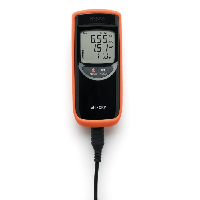 Instrument portabil, rezistent la apă, pentru pH/ORP/Temperatura cu Sensor Check™ [5]