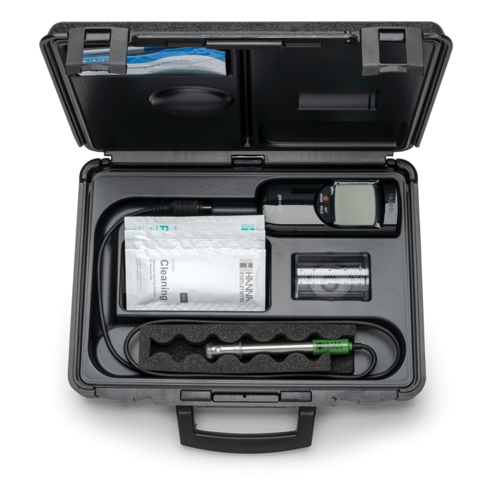 Instrument portabil, rezistent la apă, pentru pH/ORP/Temperatura cu Sensor Check™ [6]