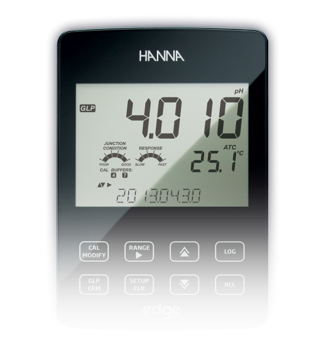 Multiparametru edge® cu electrod de pH - posibilitate conectare sonda conductivitate si oxigen dizolvat [6]