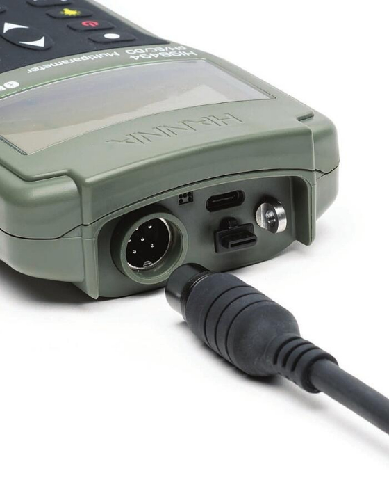 Multiparametru portabil pH/EC/OPDO cu Bluetooth, sistem optic pentru oxigen dizolvat - HI98494 [3]