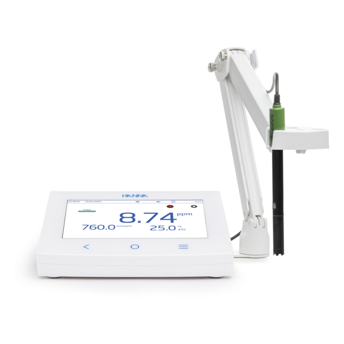 Oxigenometru de laborator, electrod OD Polarografic, ecran tactil de 7 inch si conectare la internet - HI6421P [3]