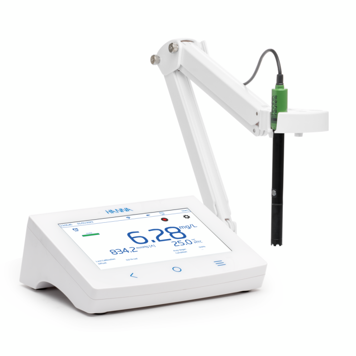 Oxigenometru de laborator, electrod OD Polarografic, ecran tactil de 7 inch si conectare la internet - HI6421P [6]