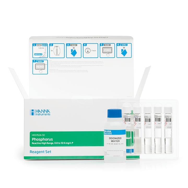 Ortofosfati, Reactivi Predozati, Domeniu Mare 0 - 32.6 mg/L, 50 de teste [1]