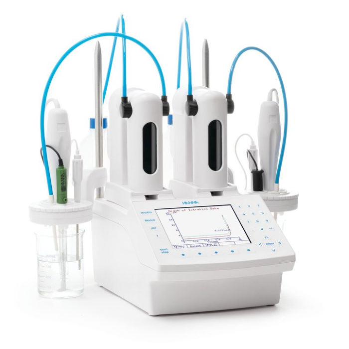 Titrator potențiometric automat, titrare la 2 pct. de echivalenta - HI932 [4]