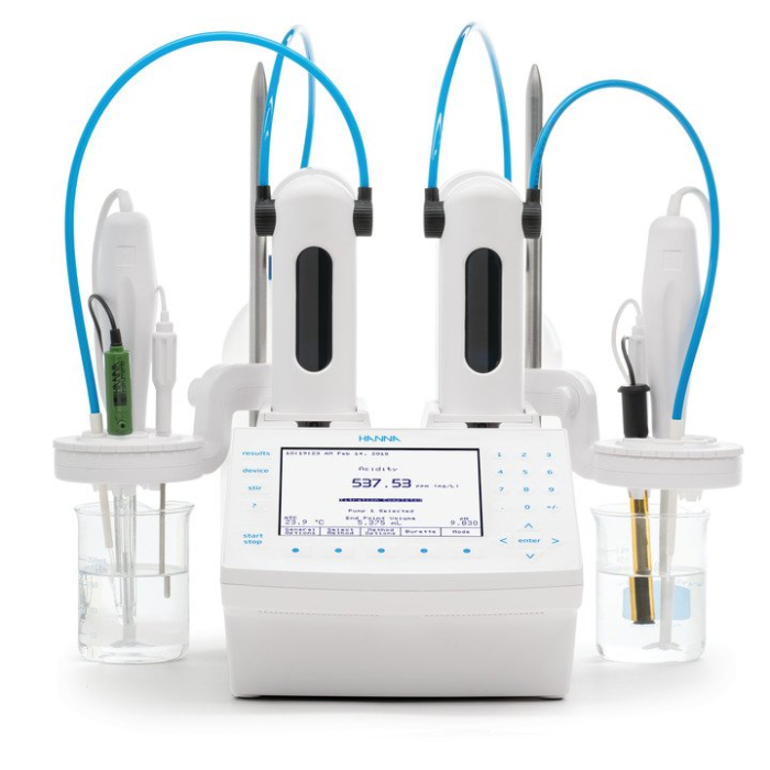 Titrator potențiometric automat, titrare la 2 pct. de echivalenta - HI932 [2]