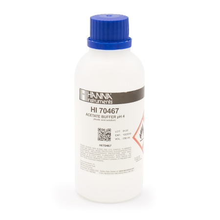 Titrants - Tampon acetat pH 4 (230 ml)