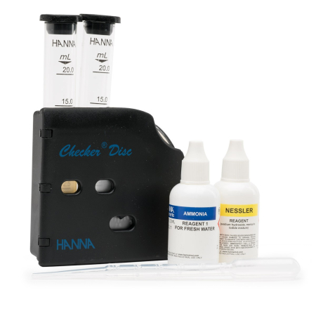 Teste chimice - Kit de testare amoniac pentru apă dulce cu CheckerDisk