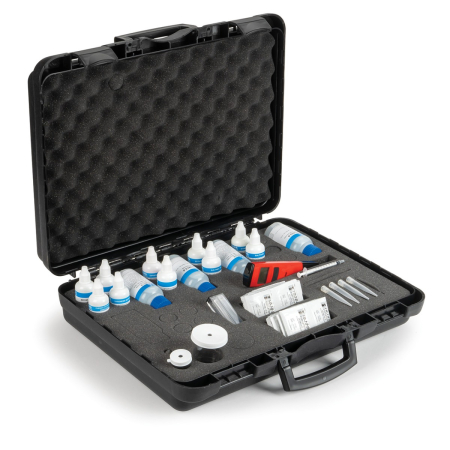 Teste Chimice - Kit de testare a apei din cazane; alcalinitate , clorură, duritate, pH, fosfat, sulfit (ca Na2SO3)