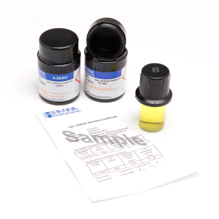 Soluții de calibrare - Standarde CAL Check™ pentru oxigen dizolvat, 0,0 și 5,0 ppm, recomandat la HI97732