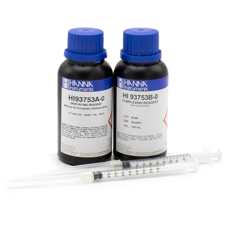 Clorură - Cloruri reactiv, Domeniu 0.0 la 20.0 mg/L, 100 de teste