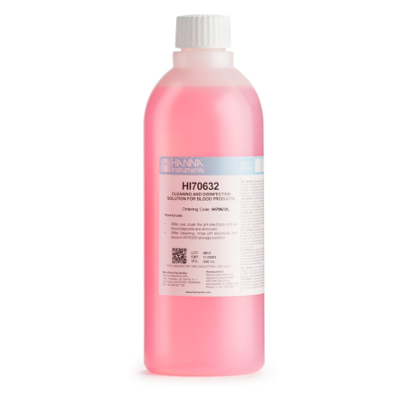Soluții - Soluție de curățare și dezinfecție pentru produse sanguine, flacon de 500 ml