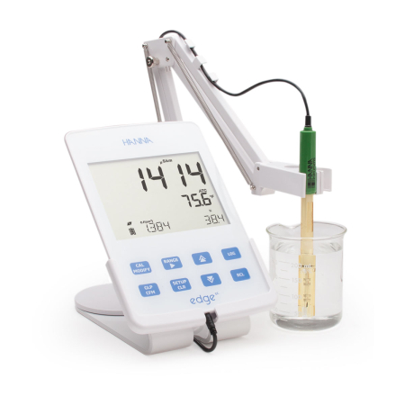 Conductometru EDGE tip tableta, portabil si de laborator, Alb