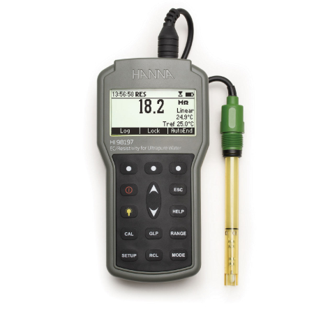 Conductometru profesional cu celula de flux [1]