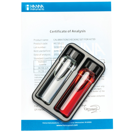Set de verificare a calibrării pentru Checker Fluor Domeniu Mare (0 și 10,0 ppm)
