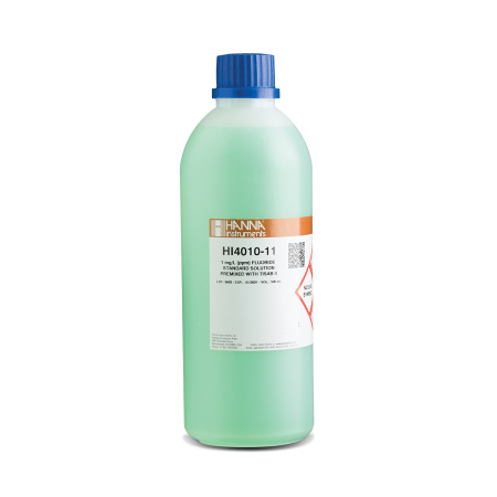 Soluții ISE - Fluorură ISE 1 ppm standard cu TISAB II (500 ml)