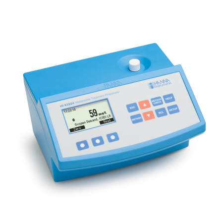 Benchtop Photometers - Fotocolorimetru pentru ape uzate cu cititor de cod de bare, analiza COD ISO7027, 230V
