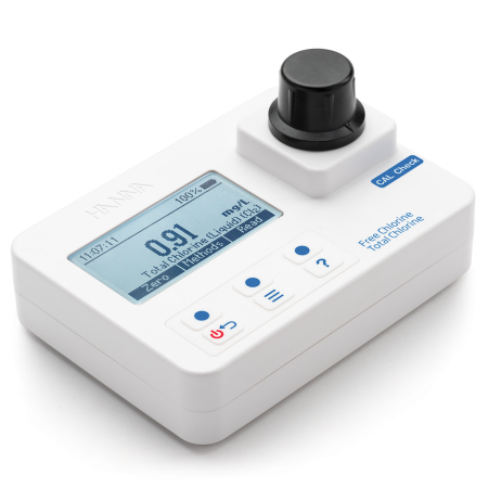 Fotocolorimetre portabile - Fotocolorimetru portabil pentru clor liber si clor total cu CAL Check HI97711