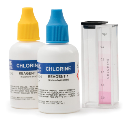 Chlorine - Teste chimice Clor Liber, 0,0 până la 2,0 ppm