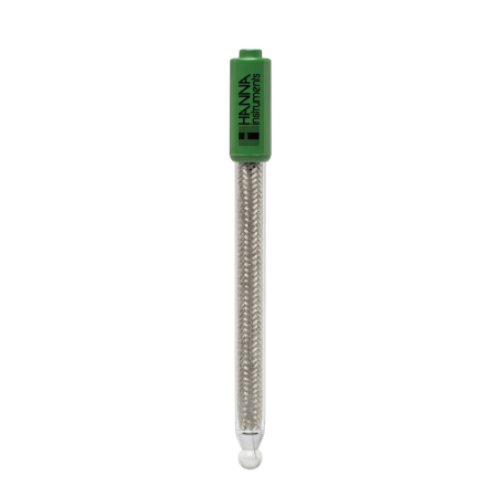 Electrozi și sonde - Electrod de pH cu jumătate de celulă și corp din sticlă cu conector BNC