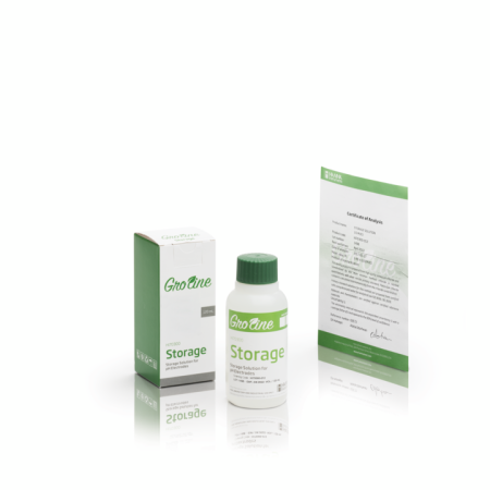 Soluție de depozitare GroLine pentru electrozi de pH și ORP, flacon de 120 ml