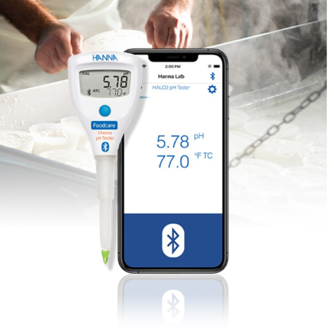 HALO2 Tester pH cu Bluetooth pentru cascaval - HI9810322 [1]
