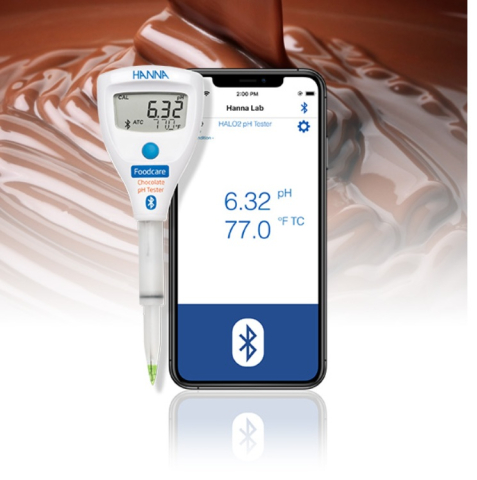HALO2 Tester pH cu Bluetooth pentru ciocolata- HI9810392 [1]