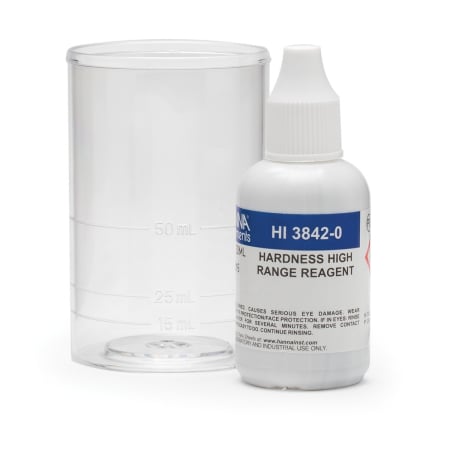 Checker Colorimeters - Duritate totală, metoda EDTA, Kit de testare pentru 50 de teste (interval de la 400 la 3000 mg/L (ppm)