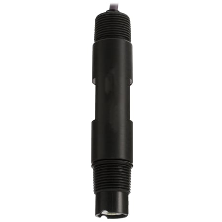 Brands - Electrod de pH industrial pentru temperaturi înalte, corp PVDF, PTFE dublă joncțiune, 0 până la 100 °C, 6 bar, BNC 5m