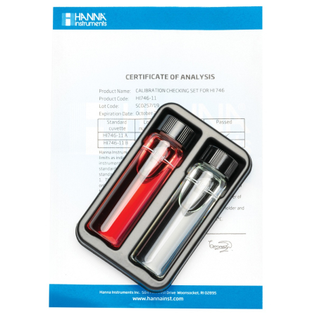 Aquaculture & Aquariums - Set de verificare a calibrării pentru checker Fier Domeniu Mic